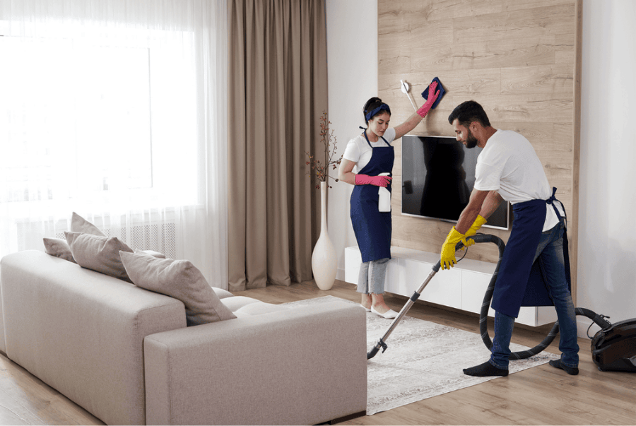 Dịch vụ vệ sinh căn hộ Gia Hoàng - Giải pháp sạch sẽ tối ưu